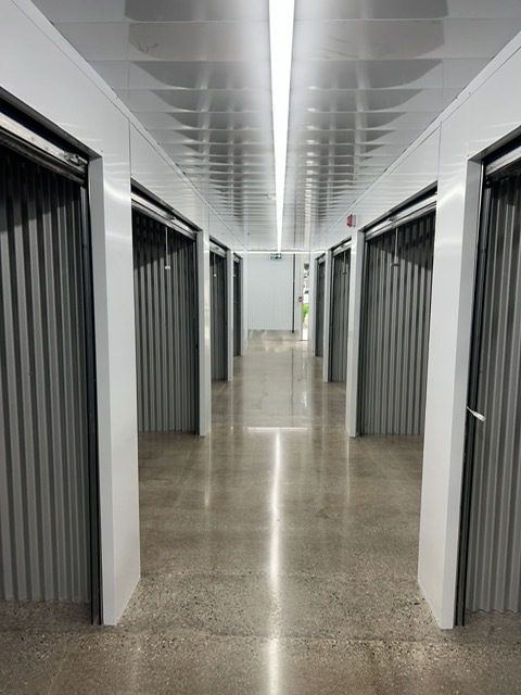 Sleek polished concrete floor in a Toronto commercial space
