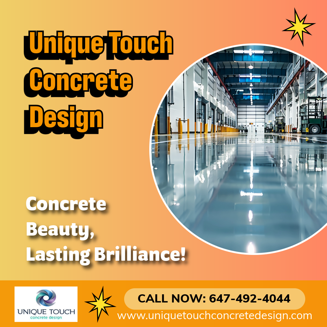Learn everything about epoxy flooring from Toronto’s experts at Unique Touch Concrete Design. Discover benefits, applications, and maintenance tips.