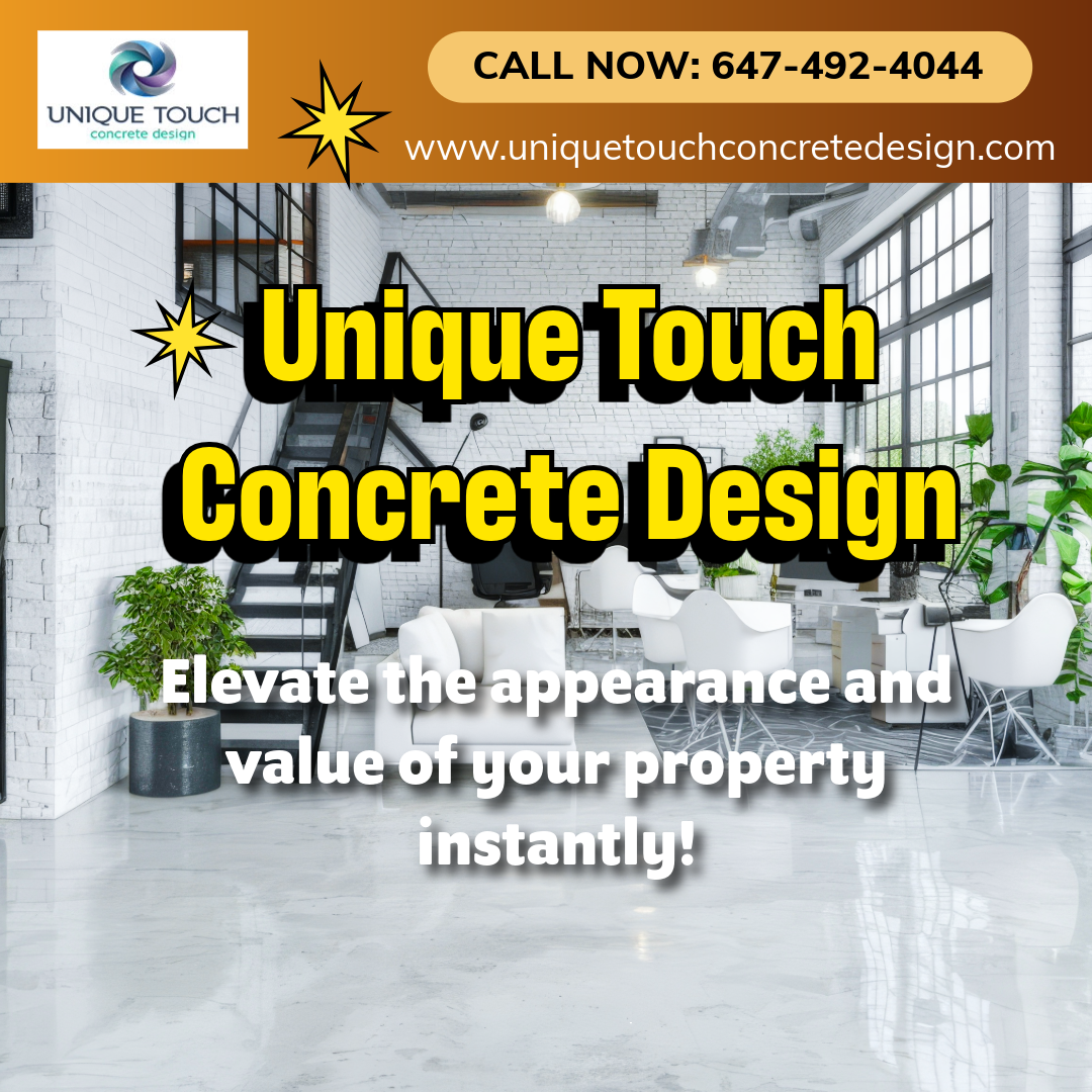 Discover how polished concrete floors enhance property appearance through design, durability, and modern style.