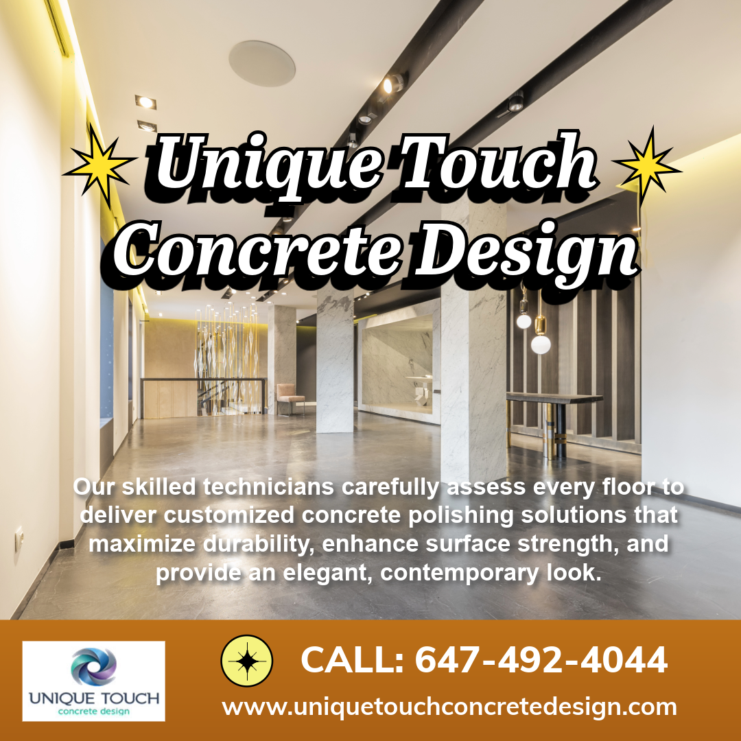 Discover how decorative concrete improves commercial interiors through durability, branding, and modern design flexibility.